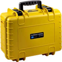 Suitcase B&amp;W type 4000 Yellow (pre-cut foam)