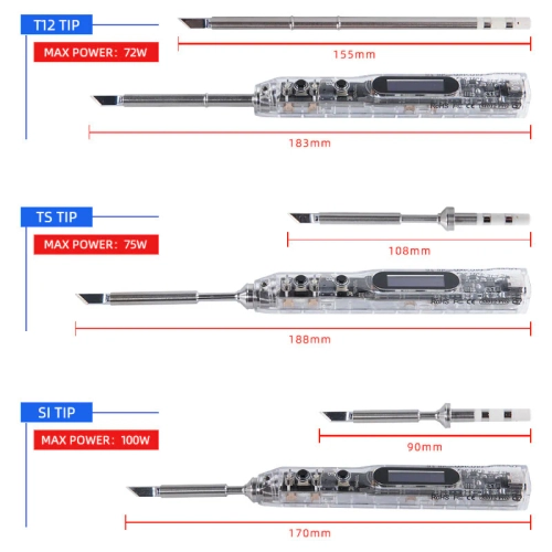 Soldering Tip SI-ILS for SEQURE SI012 / SI012 Pro / SI012 Pro Max / D60 Pro / D60