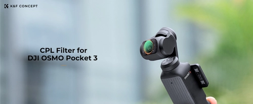 K&F Concept CPL Filter for DJI Osmo Pocket 3 Camera