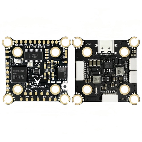 SEQURE Flight Controller H743 V2 & E70 G1 20*20 Stack FC ICM42688P 70A (AM32)