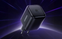 Мережевий зарядний пристрій UGREEN X524, 45 Вт, USB-C GaN (чорний) + кабель 1 м