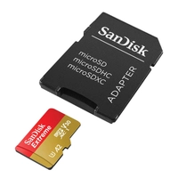 SanDisk Extreme microSDXC Memory Card 512GB 190/130 MB/s UHS-I U3